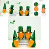 St. Patrick's Day Home Decor Handmade Gnomes Plush Toy Shamrock Faceless