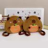 Cute Kapibara Hairy Doll Bag Girls Shoulder Bag Can Shoulder Student School Bag Cartoon Capybara Backpack