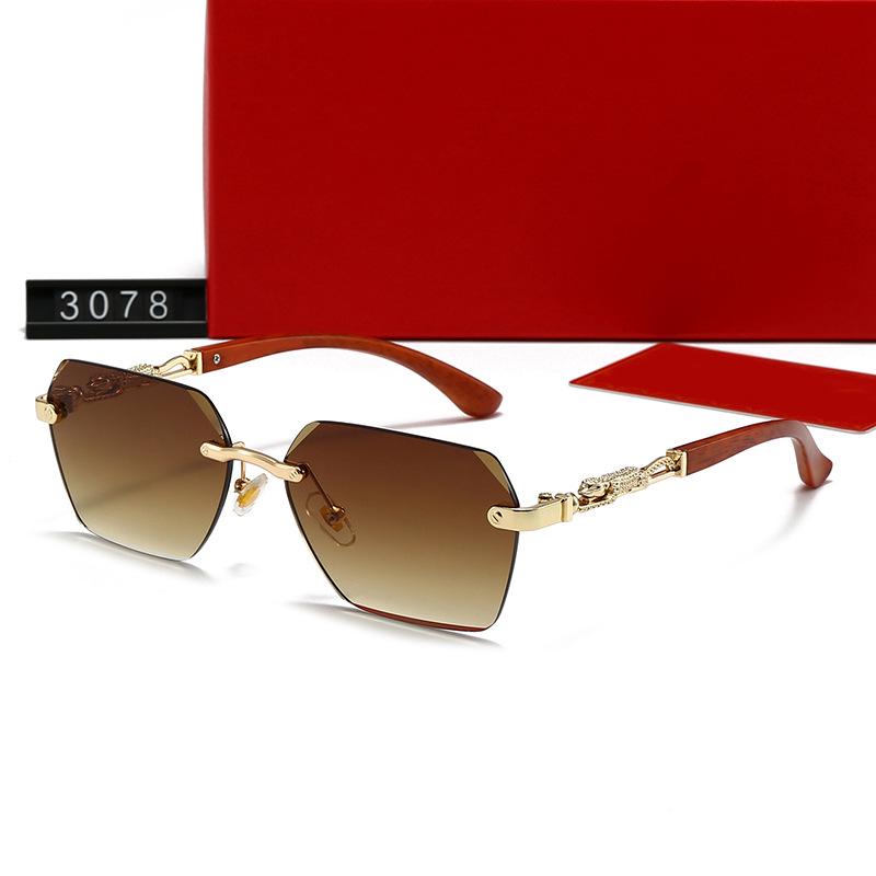 

Стильные безободковые солнцезащитные очки для мужчин и женщин - Идеально подходят для вождения, путешествий и повседневной носки