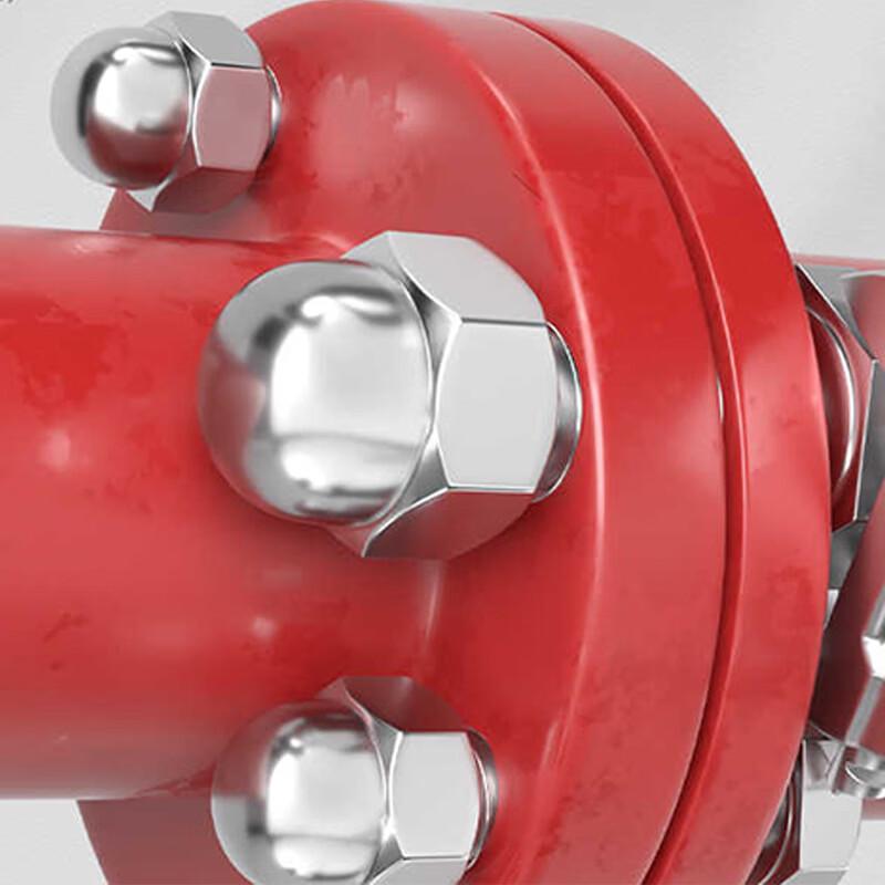 304 Stainless Steel M8 Dome Cap Nuts