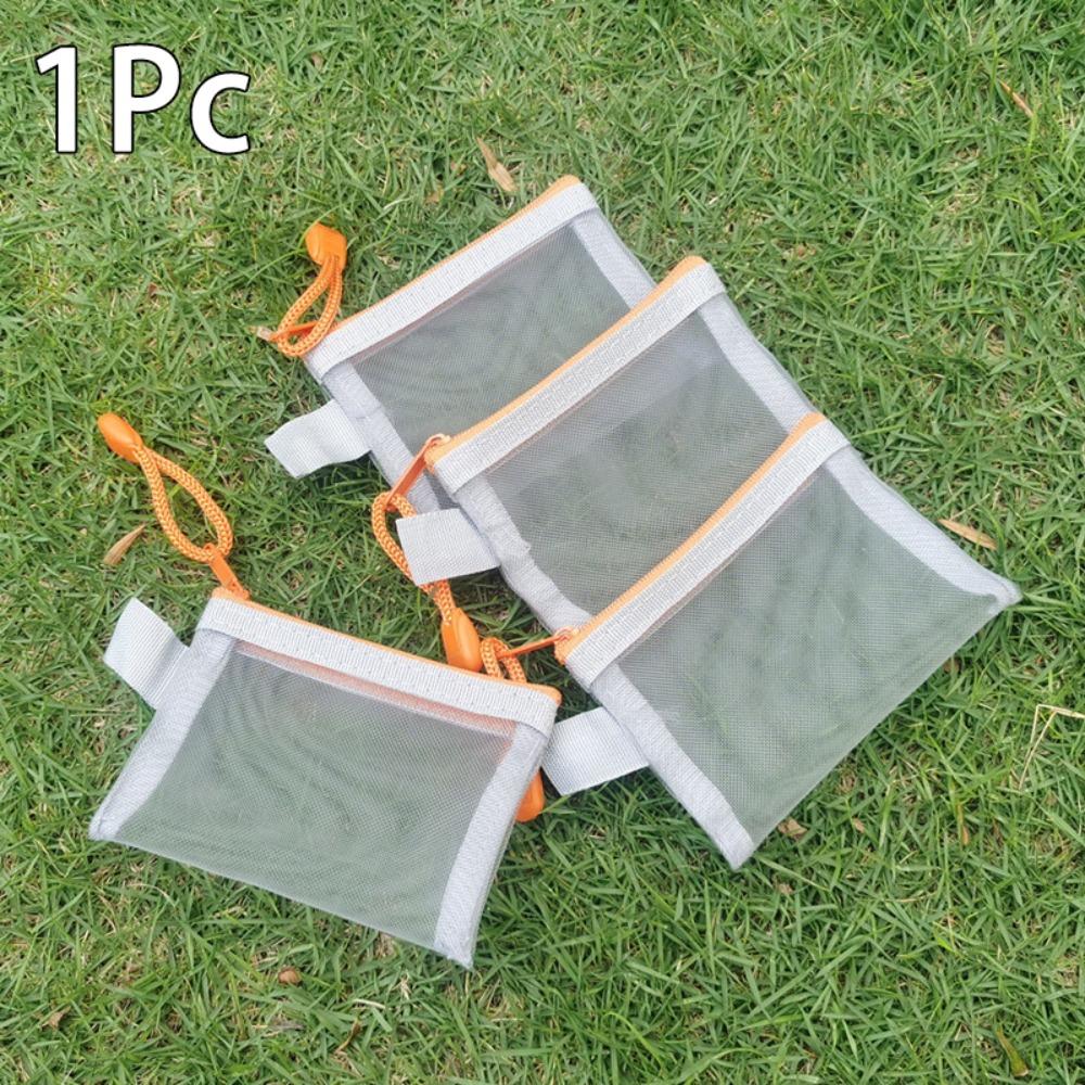 

1шт нейлоновий гаманець для монет, прозорий мішок для зберігання для навушників, лінії даних, зберігання помади сірий