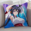 Anime High School D D Cartoon Series Square Pillowcase Soft Waist Sofa Cushion Cover Bedroom Room Pillowcase