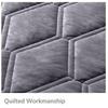 All-inclusive Super Soft Smooth Quilted Head Cover Thicken Velvet Headboard Cover Solid Color Bed Back Dust Protector Cover