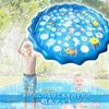 Fountain Mat with Animal Print, 170cm, Large Inflatable Pool, Fountain Pool, Home Use, Parent-Child Play, Kids' Play Area, Garden