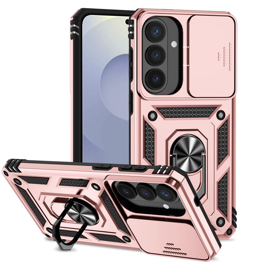 Slide Camera Shockproof Armor Phone Case For Samsung Galaxy S26 Ultra S26 Plus S26Ultra S26+ Case Magnetic Ring Stand Back Cover