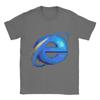 Casual T-Shirt Summer Internet Explorer Trendy Cool T Shirts  100 Cotton Tshirt for Men Y2K Classic Design Short Sleeve Clothing