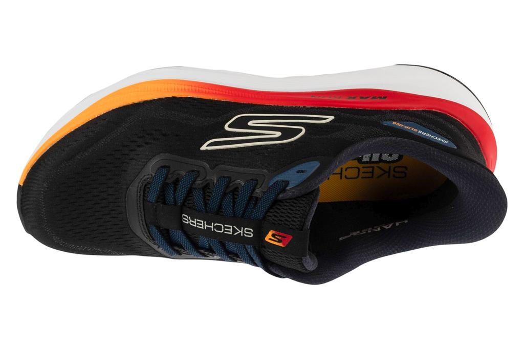 Skechers Slip-Ins: Max Run, Mens black Running shoes