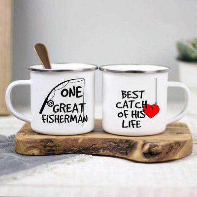 Trinkgeschirr Ein großartiger Fischer Bester Fang seines Lebens Paar Tassen Tasse Kaffeetasse Freunde Personalisiertes Geschenk Kaffeetassen Cupshe Bier