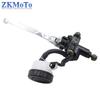 7/8" 22mm Motorcycle Clutch Brake Master Cylinder Reservoir Levers Kit Fluid Reservoir Set Honda SUZUKI GSX-R125 150 250 400 600