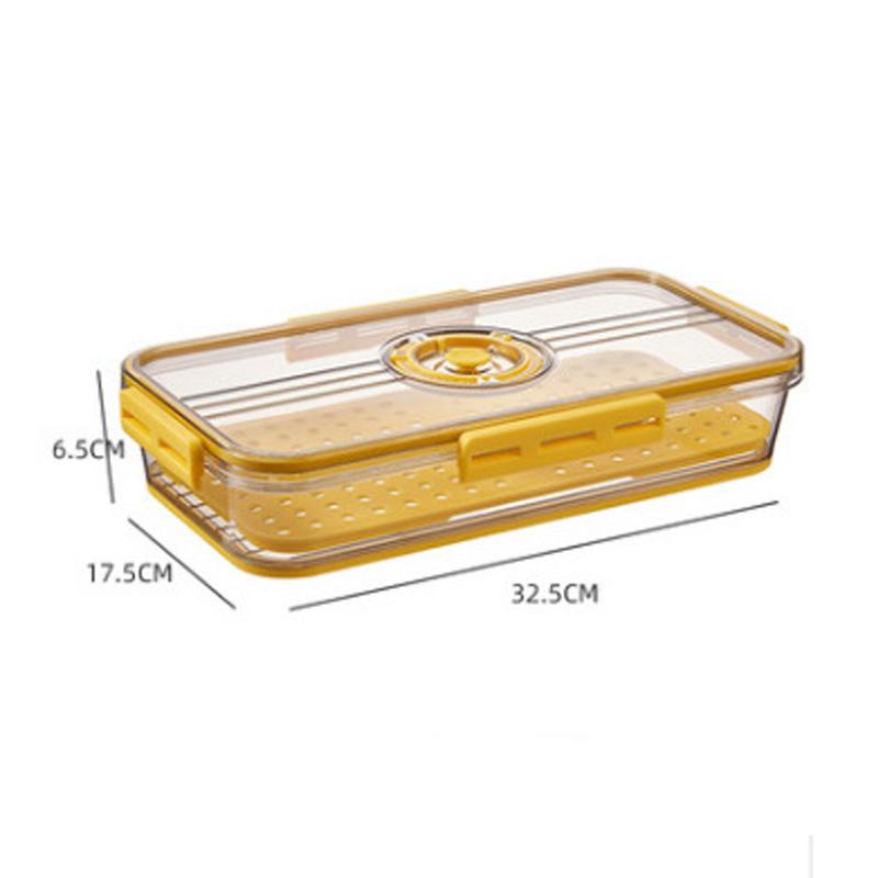 Refrigerator Storage Box Kitchen Food Storage Container For Vegetable Fruit Frozen Storage Box Organizer Freezer Sealed Box Fish