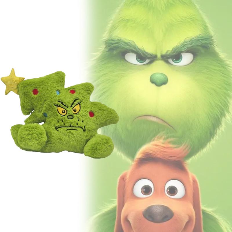 The Grinch Plush Cushion With Pp Cotton Filling For Holiday Decor And Gift Ideas