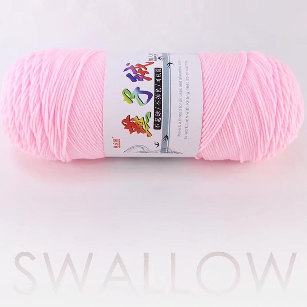 200g/pc Knitting Wool Milk Cotton Yarn Cotton Wool Thread  For Scarf Coat Baby Blanket DIY