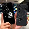 Für Tecno Pova 4 Pro Pova4 Elegantes Blumiges Katzen Handyhülle Für Tecno Pova 4 4Pro LG8n LG7n Klare TPU Silikon Weiche Hüllen Stoßfänger
