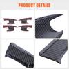 ABS Kohlefaser Außen Außentürschale Abdeckung Zierleiste Für MG4 MG 4 EV EH32 22-25