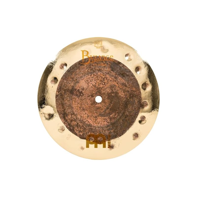 MEINL Cymbals Byzance Extra Dry Series Splash Cymbal, 10" Dual Splash B10DUS [Official Japanese Product]