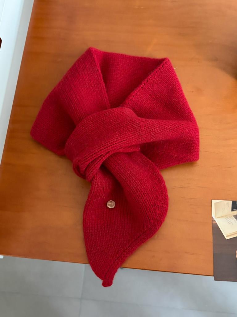 Cross scarf scarf autumn and winter versatile neck protection scarf foreign style matching scarf