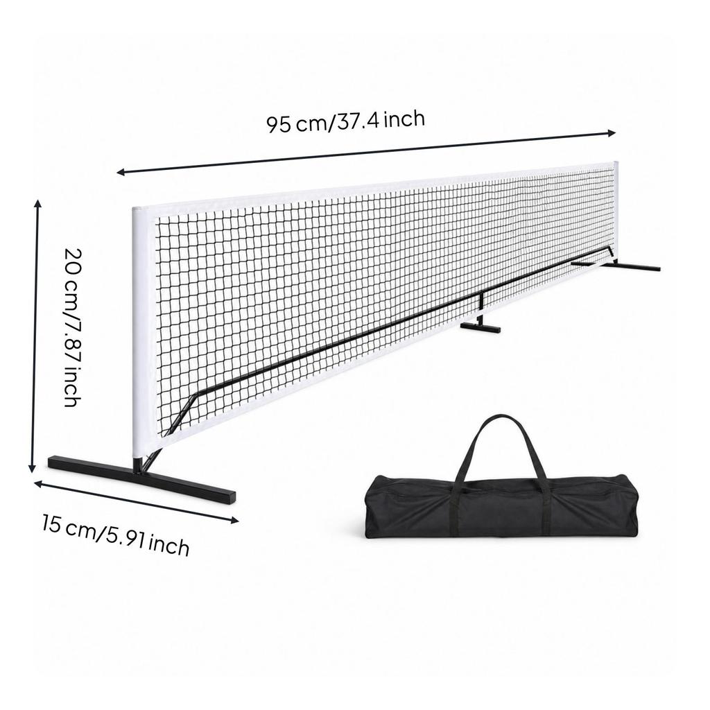 Pickleball Net with Carry Bag Easy Setup Indoor for Courts, Gyms