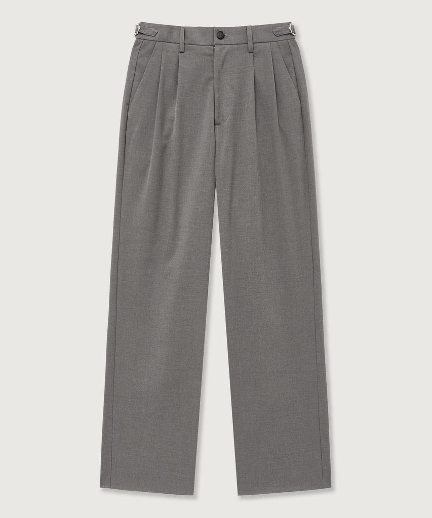 THEKNITCOMPANY Délegant Pleated Pants 4 Colors
