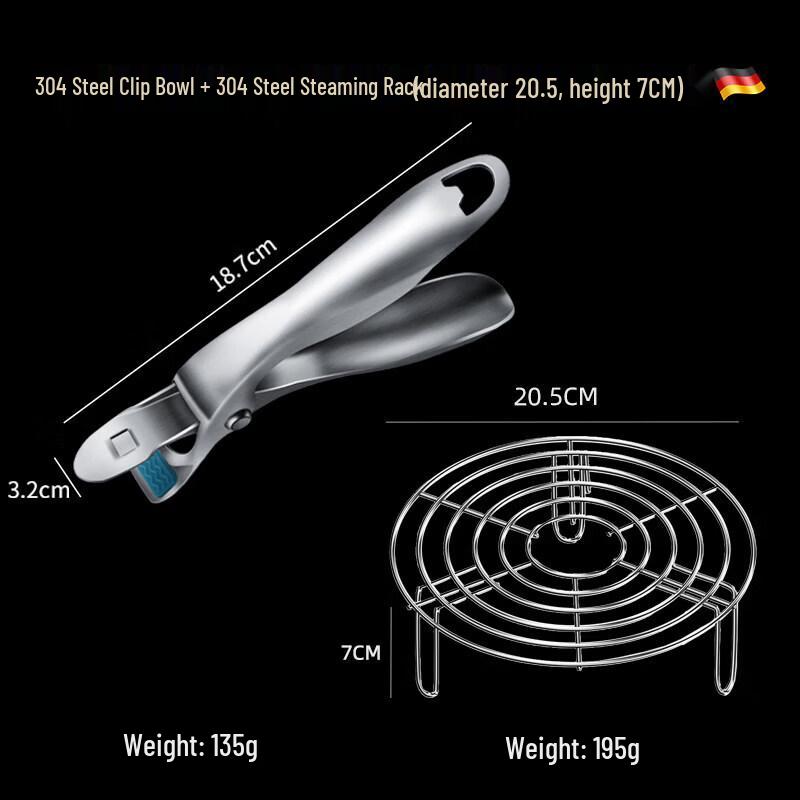 304 Stainless Steel Anti-Scald Bowl & Plate Gripper