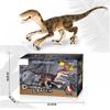 RC Dinosaur Simulation 2.4Ghz Velociraptor Smart Remote Control Dinosaur Toy with LED Light