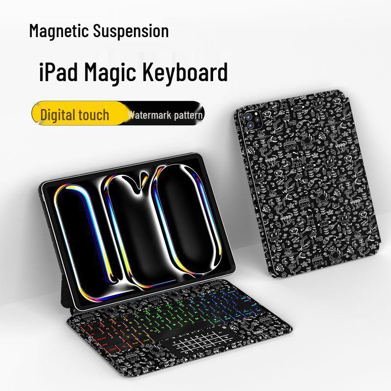 

iPad Magic Keyboard 2025 для планшетов Air 6/5/4 & Pro 11/10.9 /12.9 White