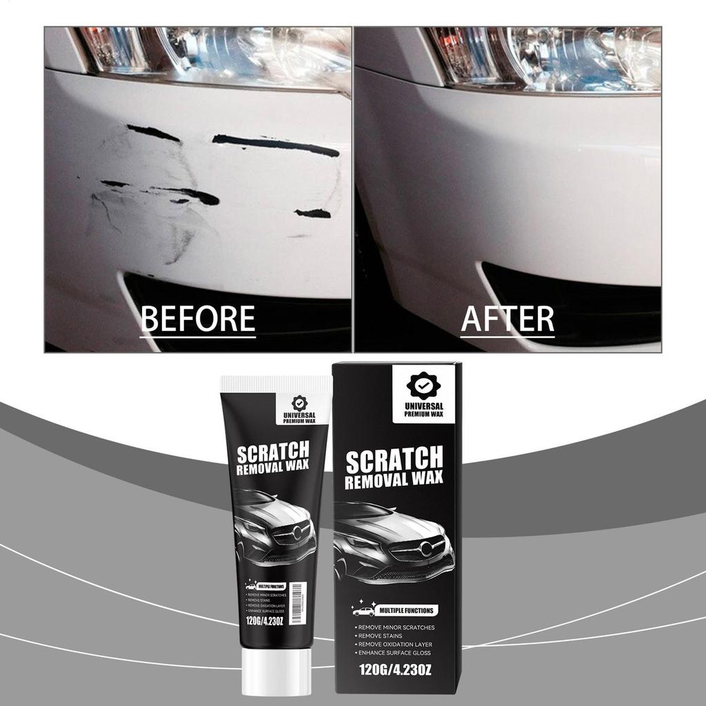 Car Scratches Remover 120g Multi-Purpose Quick Cleaner Car Scratch Eraser for Buffing Detailing Vehicle Motorcycle Auto Outdoor