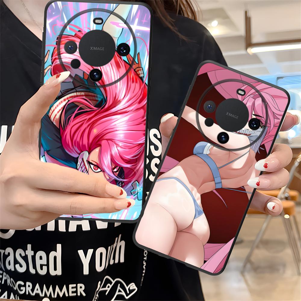 Dandadan Aira Shiratori Phone Case for Huawei Mate 60 50 40 30 20 10 Pro Plus Lite E 5G Colorful Printing Cover Cellphones Cover
