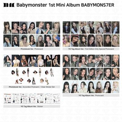1st Mini Album BABYMONS7ER Official Photocard Ahyeon Rami Rora Asa