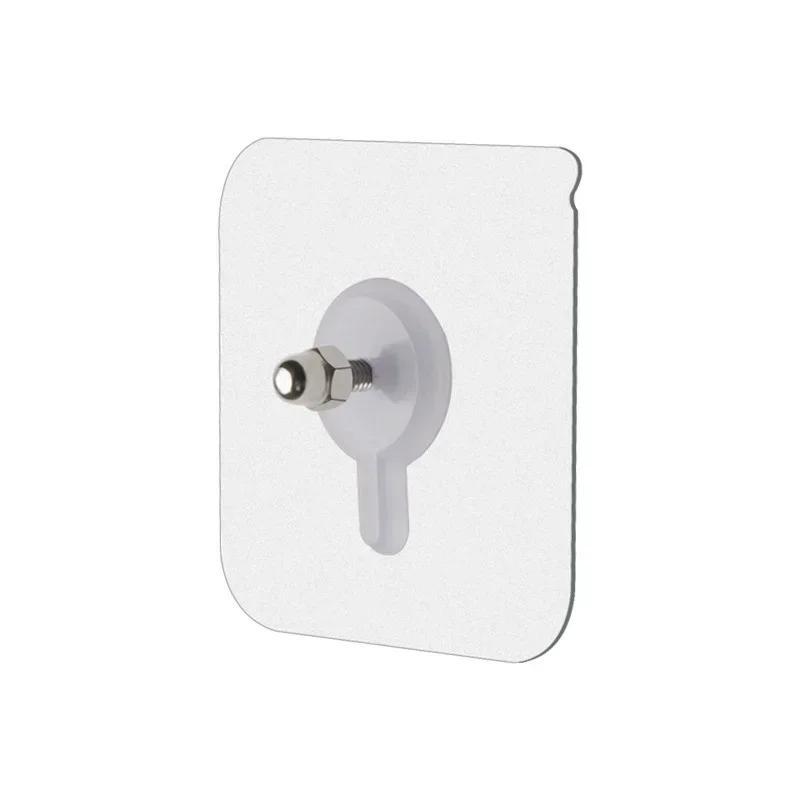 5/10PCS Punch-free Installation Pendant Hanger Seamless Screw Sticker Sticky Hook Nail Photo Frame Rod Multi-Purpose Hooks