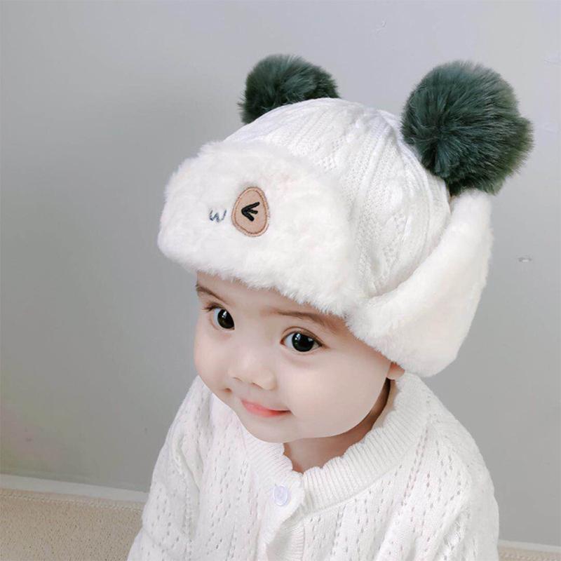 Hongxin Lei Feng Earmuffs Cap,Children Solid Cartoon Rabbit Ears Winter Thicken Keep Warm Hat Black, 1-6 Years Kids Hongxin Lei Feng Earmuffs Cap,Children Solid Cartoon Rabbit Ears Winter Thicken Keep Warm Hat Black, 1-6 Years Kids