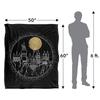 HARRY POTTER Hogwarts Umrissdecke