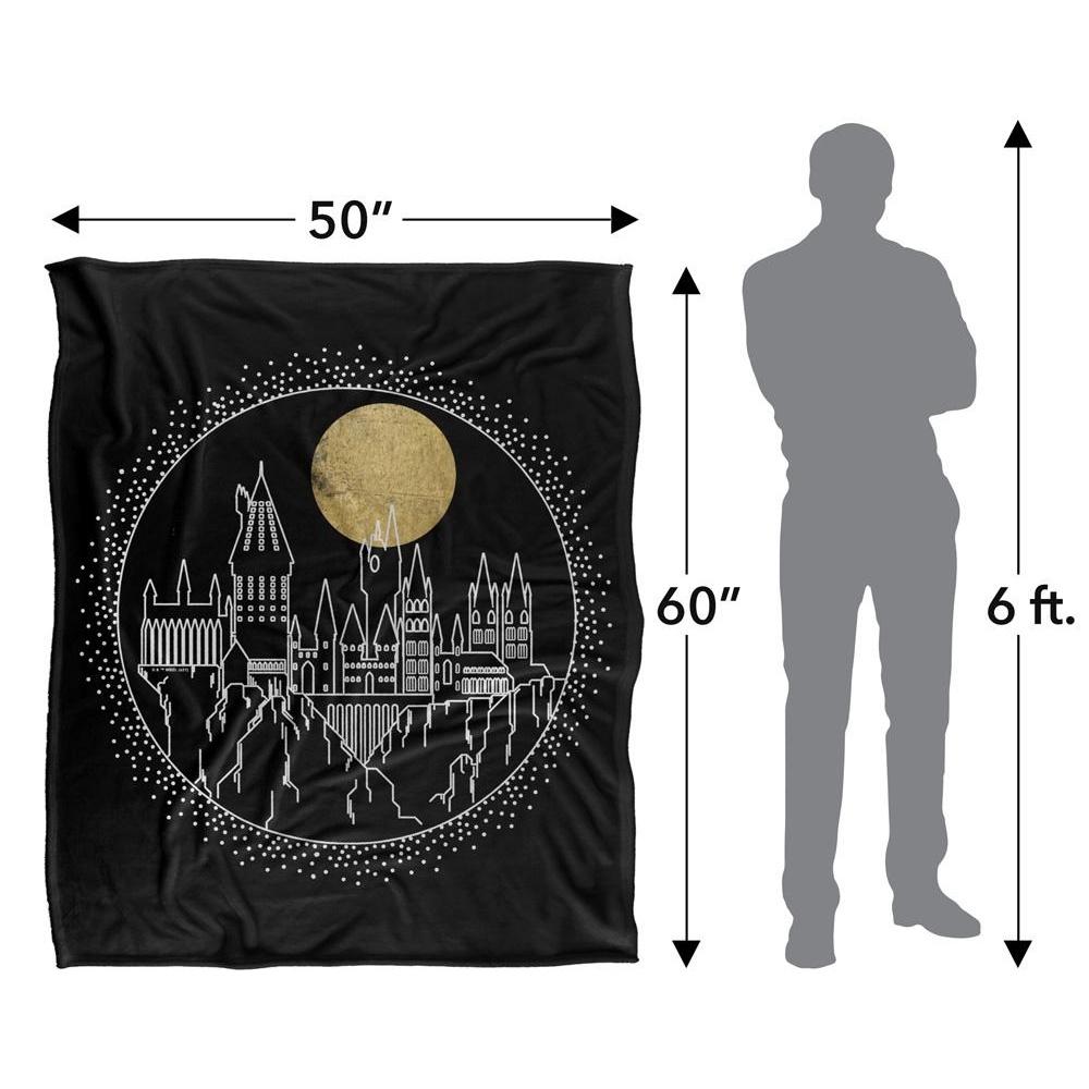 HARRY POTTER Hogwarts Umrissdecke