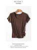 Rong Tai Tencel Wool Ribbed Cooling Slim Fit Tee - Short Sleeve 2026