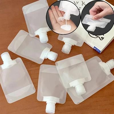 5 Buc Pungi Goale de Călătorie cu Stoarcere Pungă pentru Dozarea Loțiunii Reumplabilă Șampon Articole de Toaletă Balsam Pungi Lichide pentru Depozitarea Produselor Cosmetice
