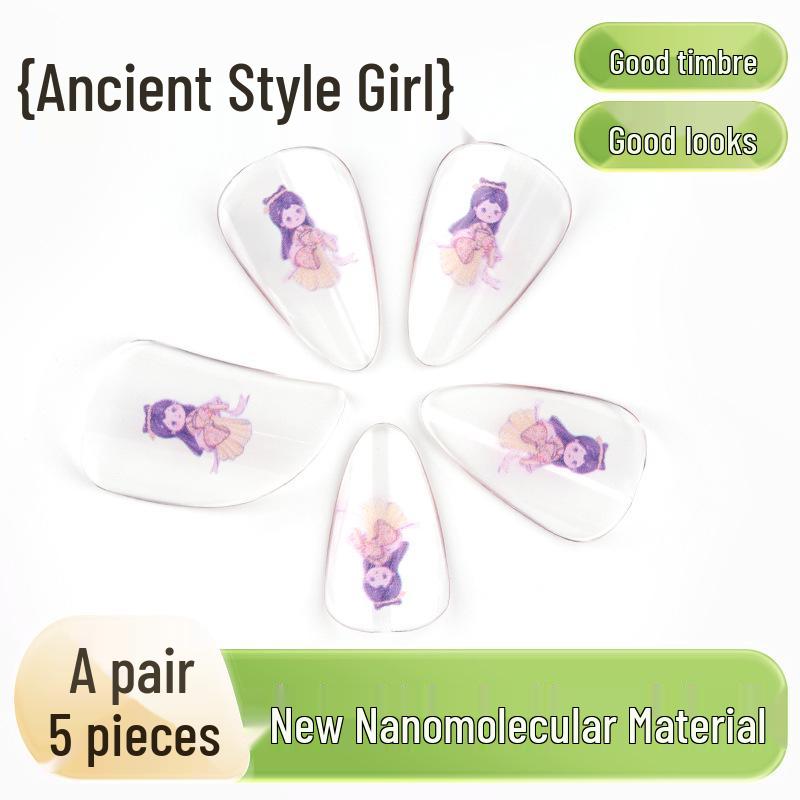 Pipa Tırnak Sanatı: Çocuklar İçin Karikatür İpuçları, Yetişkin Pipa Çalanlar İçin Profesyonel Tırnaklar