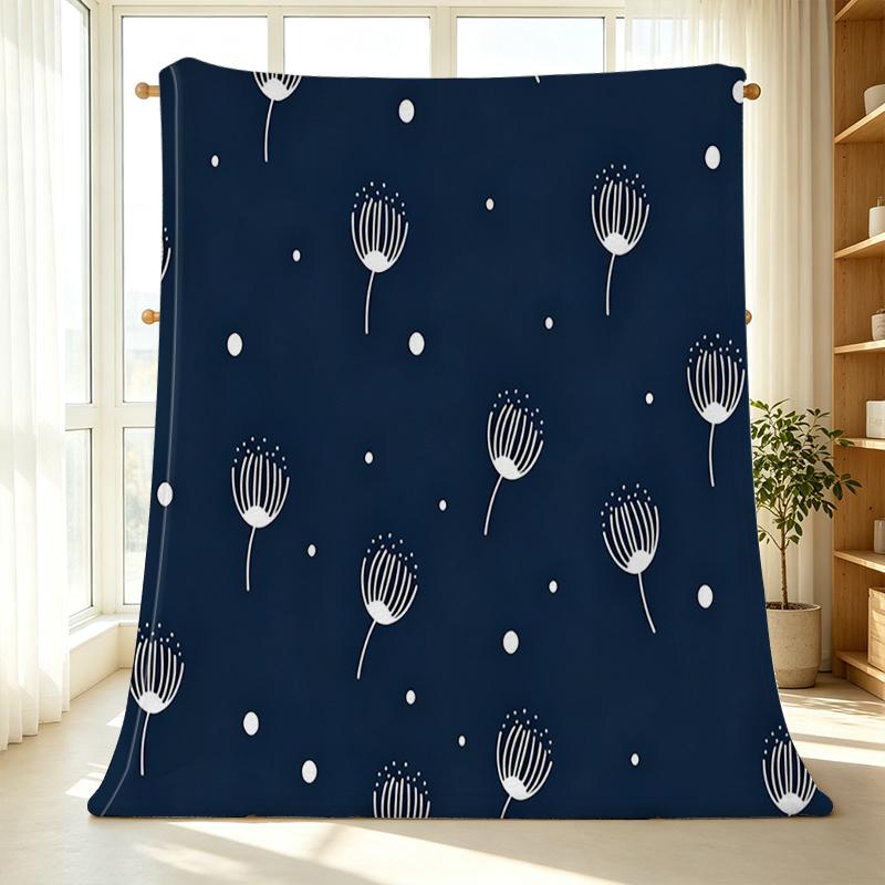 Flannel Fleece Blanket High-Density Soft & Breathable Fall Winter Warm Throw, Multi-Use for Couch Bed Office Nap Shawl, Christmas Halloween