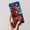Marvel Oil Painting Clear Case For Samsung Galaxy A57 A37 A56 A36 Cases A55 A54 A35 A26 A07 A17 A16 A06 A36 A15 Shockproof Cover