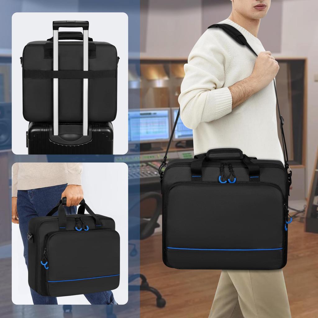 Trunab Mixer Compatible with Mackie Mixer Audio Mixer Bag Case, ProFX12v3/Mackie ProFX10v3, Bag,