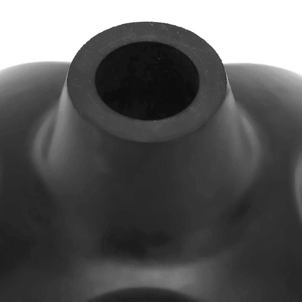 Quad Cane Tips 16mm Imitation Tire Texture Corrosion Resistance Rubber Antiskid Walking Cane Tips with 4 Contact Points