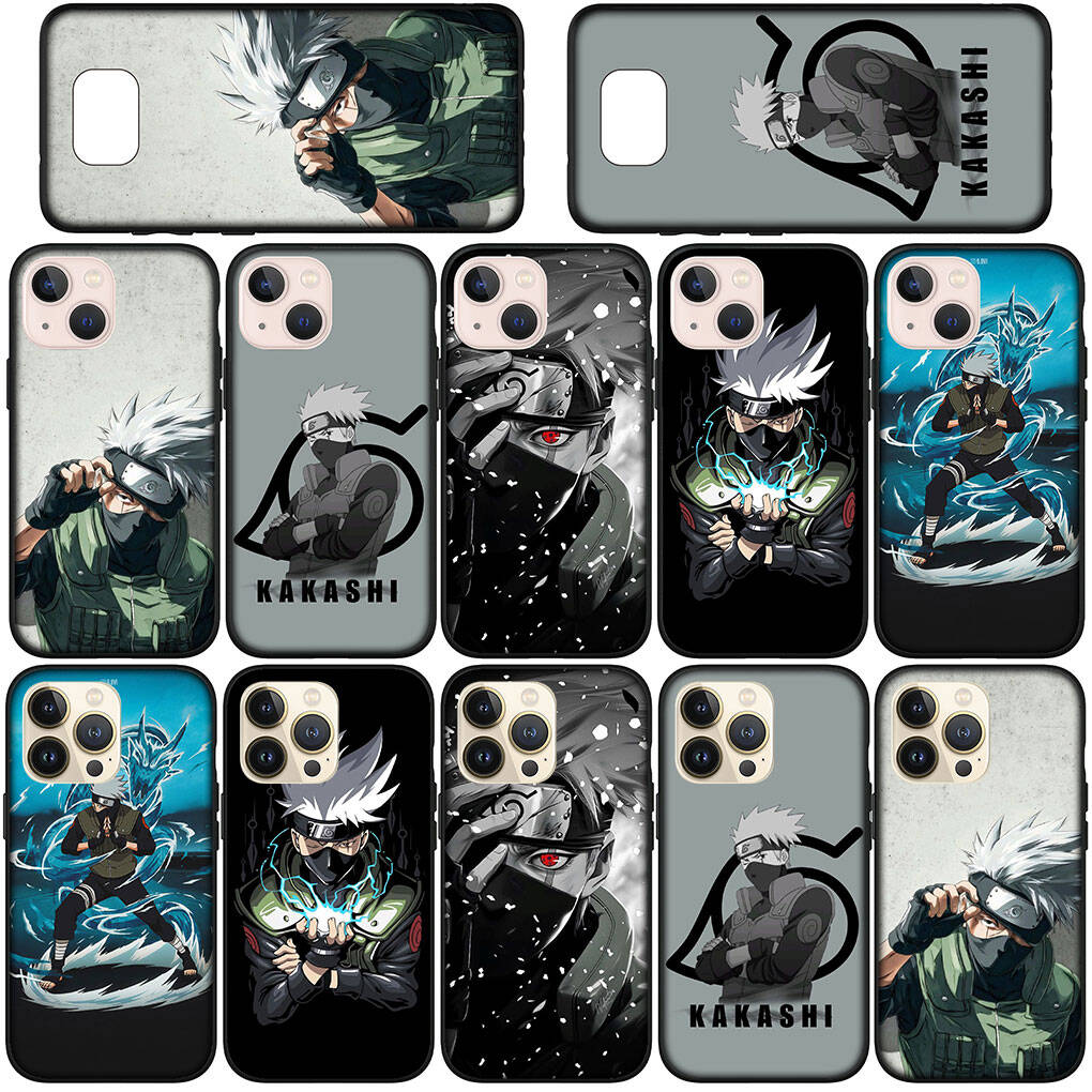 Coque de téléphone pour iPhone 17 15 16 Plus Xiaomi Poco X7 X6 F8 F7 C85 C75 C71 Redmi Note 14 12 11 13 Pro Max A4 14C 13C Coque Kakashi Hatake Narutos Cover