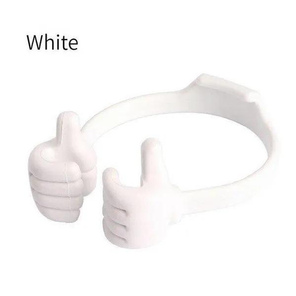 Thumbs Up Phone Holder Lazy Mobile Phone Thumb Stand Portable Elastic Creative Universal Cell Phone IPad Stand Phones Bracket
