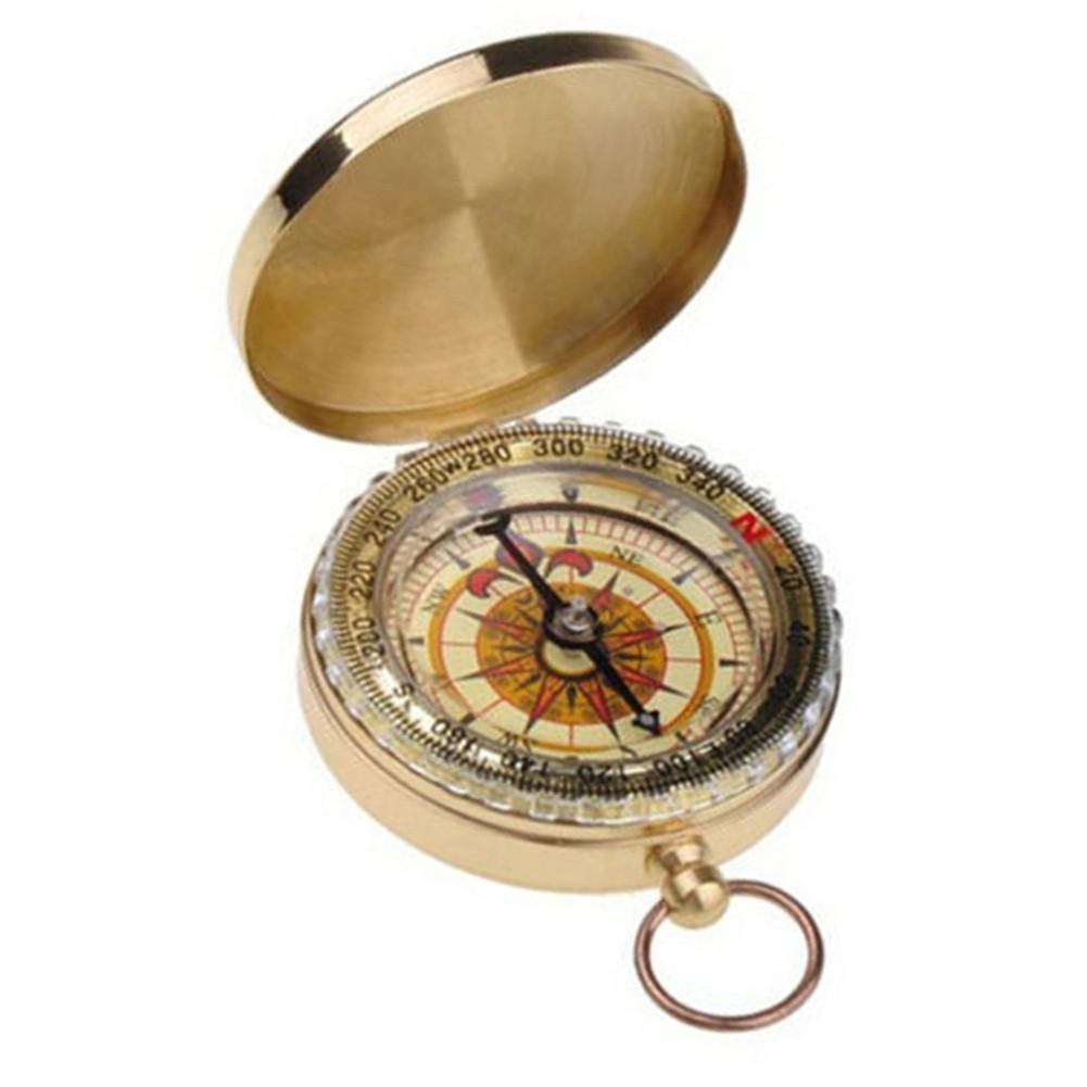 Brass Golden For Compass Designed for Adventurers and Outdoor Enthusiasts