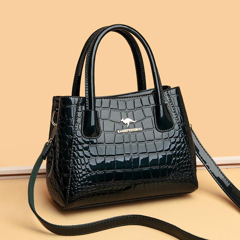 Handbag Shoulder Bag Patent Leather Glossy Handbag for Women