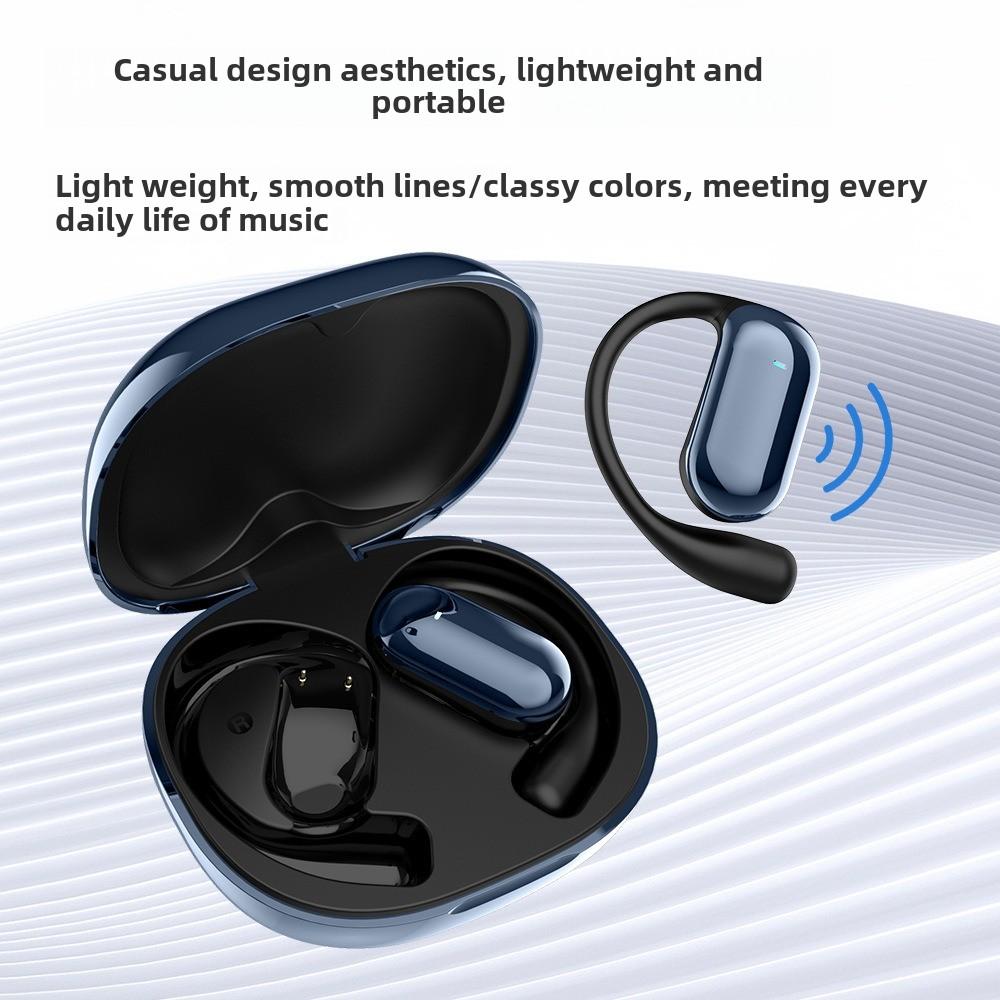 Hanging Ear Color Screen Earphones Bluetooth Noise-cancelling Earphones Open Earphones Bluetooth Ultra Long Life