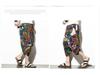 2024 Men's Solid Color Plus Size Casual Linen Harem Pants