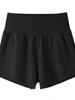 Women's Quick-Drying Mid-Waist Yoga & Running Shorts