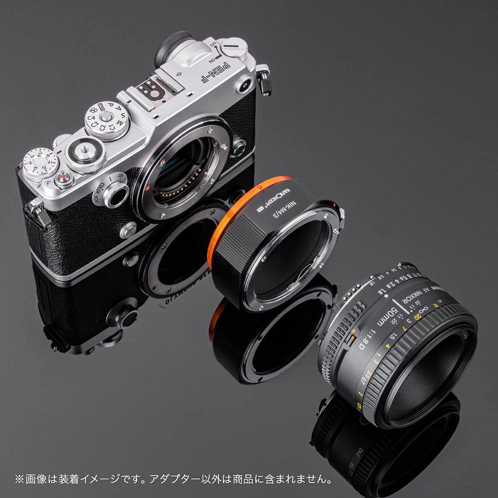 Adaptateur de monture d'objectif Concept Monture F vers monture Micro 4/3 K&F KF-NFM43.P (Conversion Nikon)