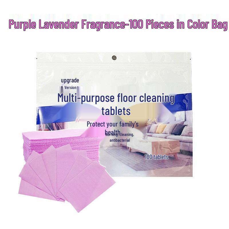 Multi-Effect Fresh Scent Floor Cleaning Tablets for Stain & Scale Removal