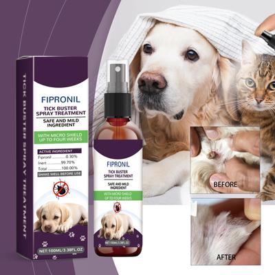 Spray pentru insecte pentru animale de companie vă protejează ingredientele ușoare Spray pentru insecte pentru animale de companie 100 ml