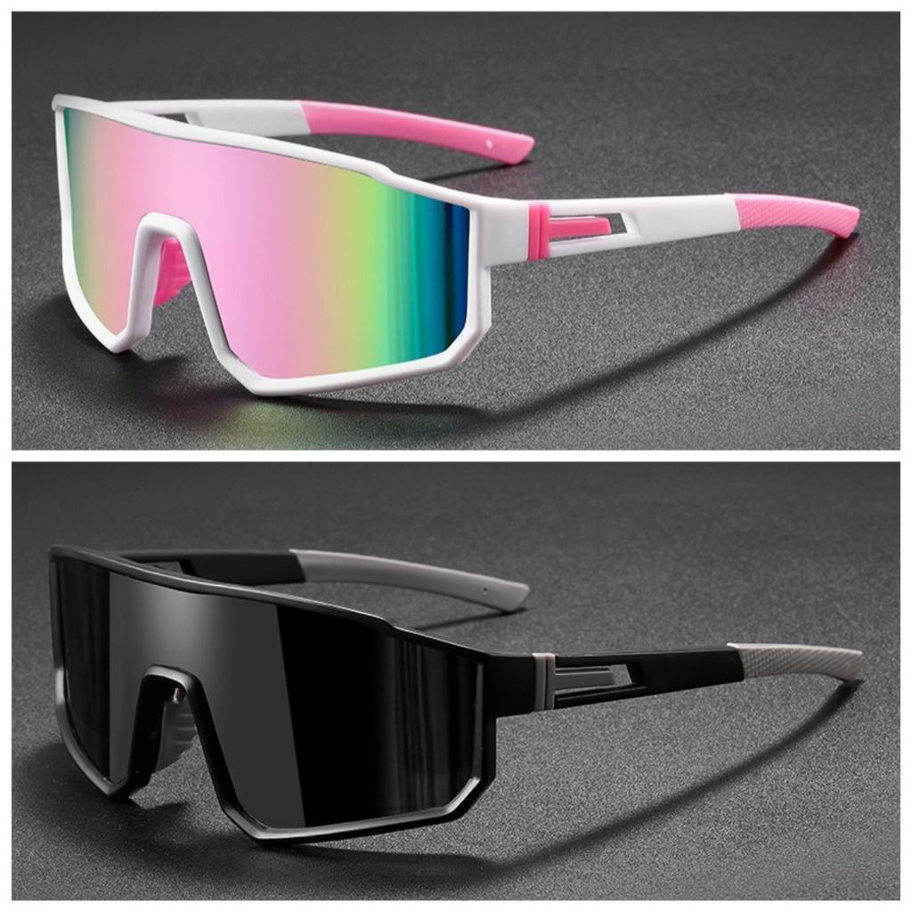 2 pc Sunglasses Cool Men Women Luxury Glasses Outdoor Sports Runing Drving Shades Racing UV400 Bicycle Eyewear